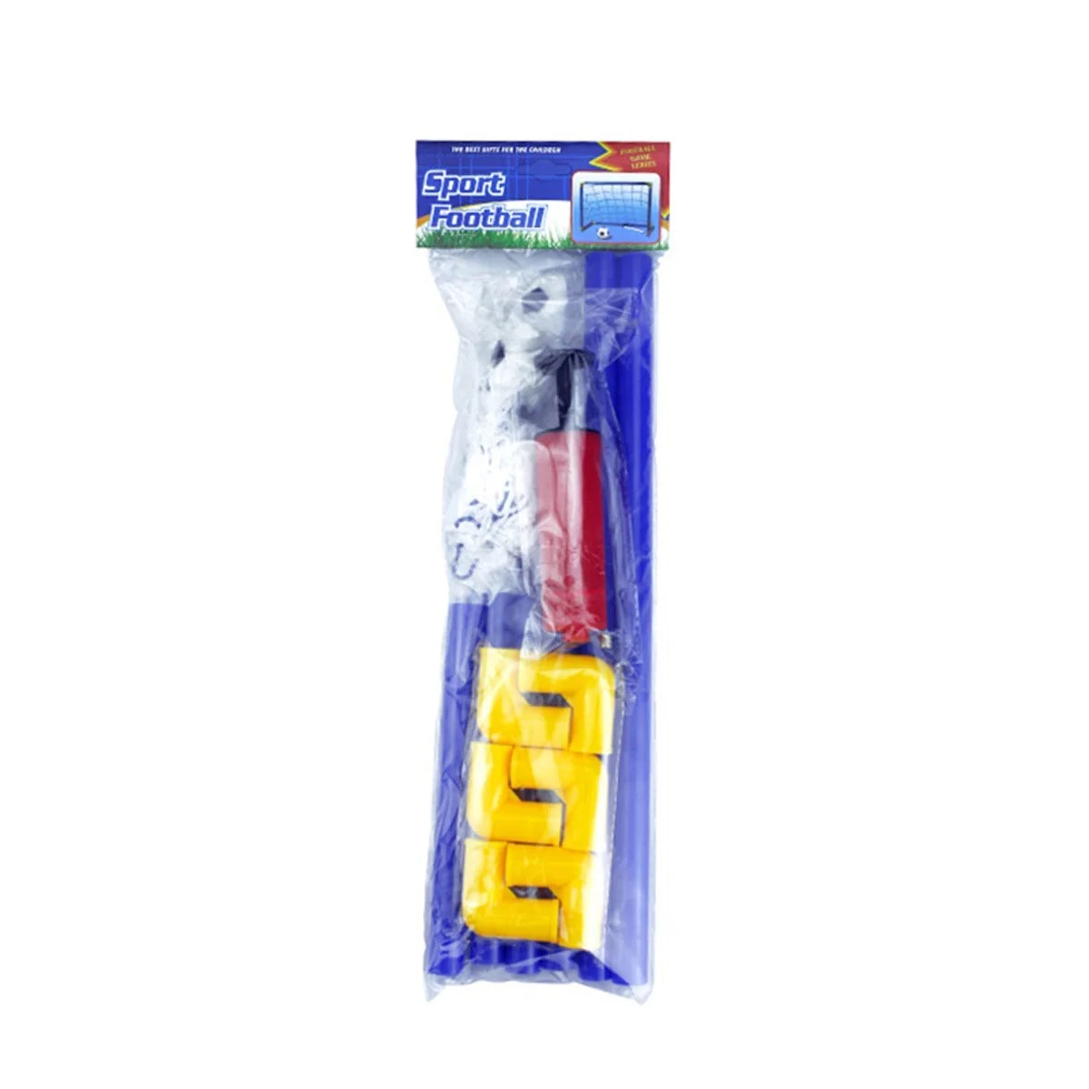 Folding Mini Soccer Ball Goal Post Net Set T7915