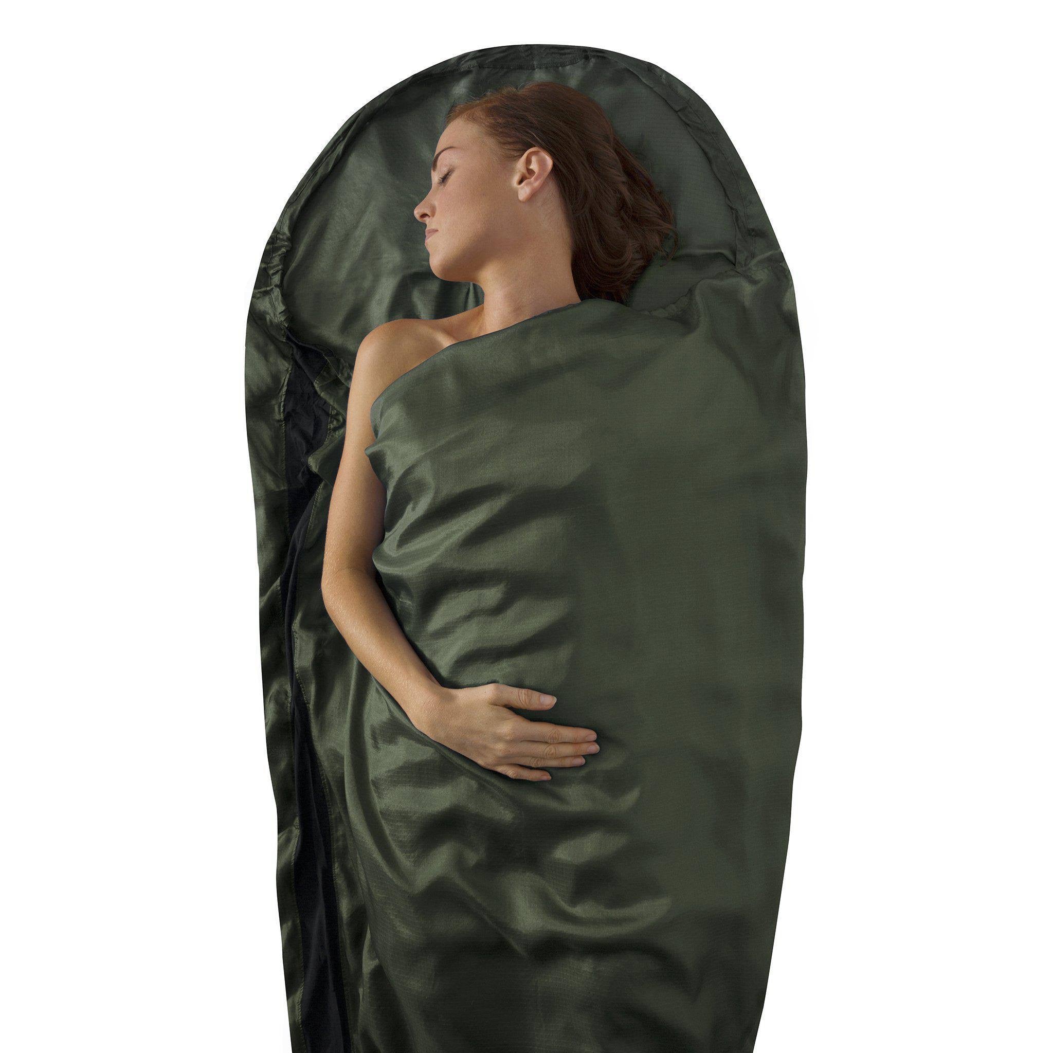 Eucalyptus Silk Mummy Sleeping Bag Liner F999712
