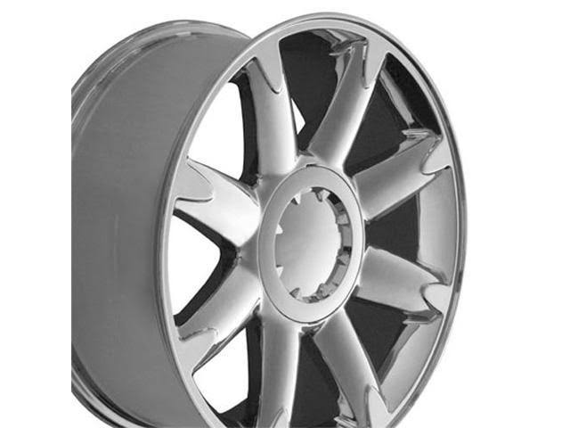 Chrome CV85 Wheel F7009