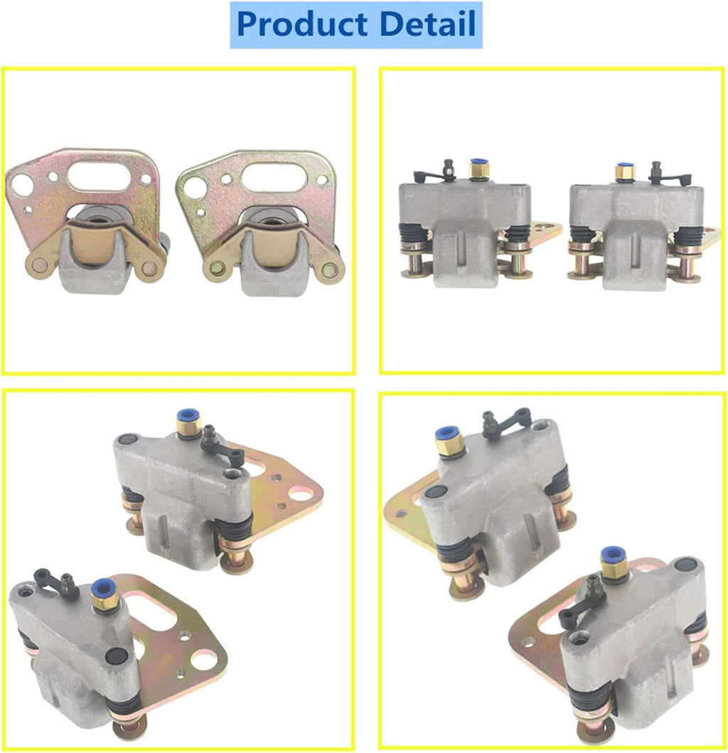 Front Brake Calipers with Pads for Polaris Sportsman 500 Ranger 500 G90850