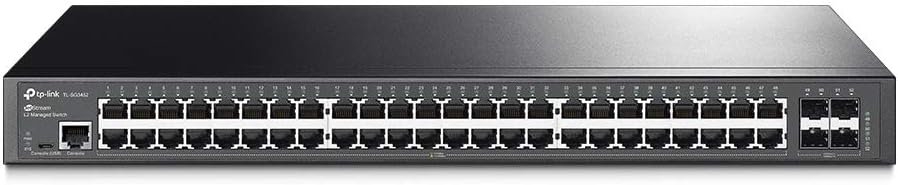 48 Port Gigabit Switch with 4 SFP Slots E43092