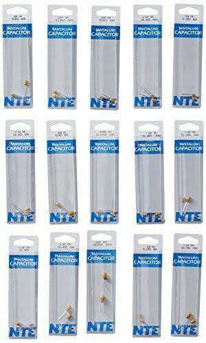 Tantalum Capacitor Kit Assorted Capacitance 10v-50v V172
