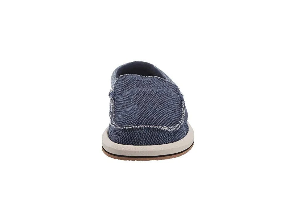 Navy Blue Canvas Chiba Shoes T5200
