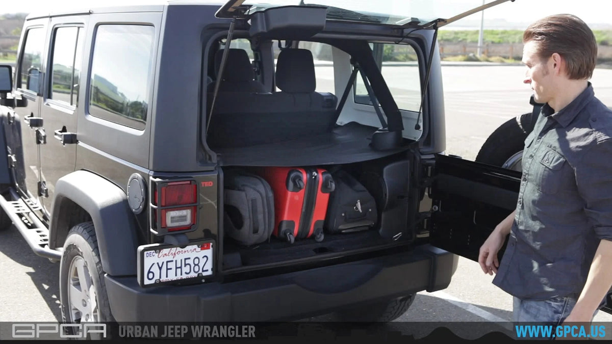 Jeep Wrangler JK 4DR Cargo Cover X370517