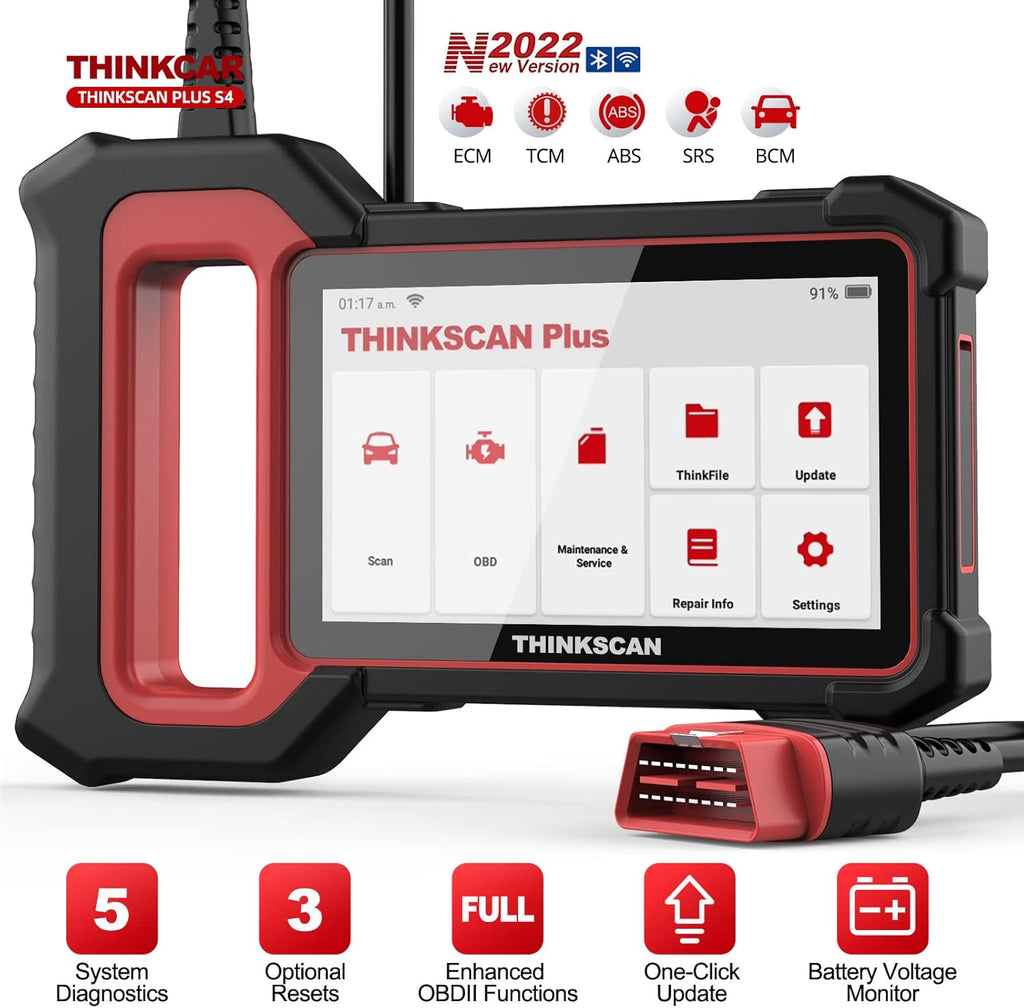 OBD2 Scanner Code Reader with 3 Reset Functions W395260