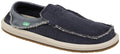 Navy Blue Canvas Chiba Shoes T5200