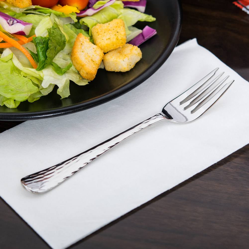 18/8 Stainless Steel Extra Heavy Weight Salad Fork W93715