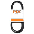 Industrial Rubber V-Belt, Black, 21/32 inch x 98 inch O1816