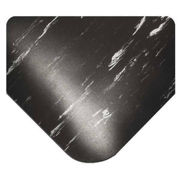 Smart Tile Top Mat, Black, 3Ft. x 28Ft. C78981