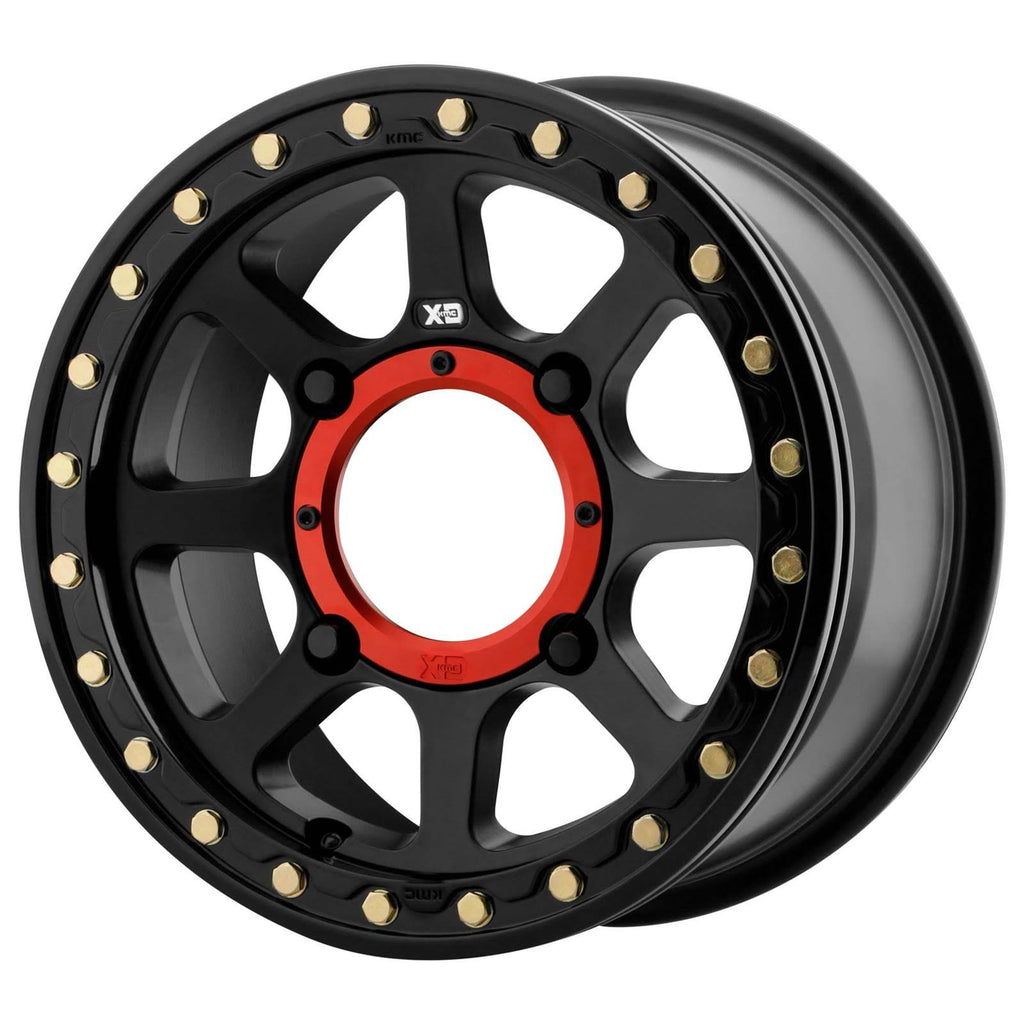 Satin Black 14x7 Beadlock Wheel A778