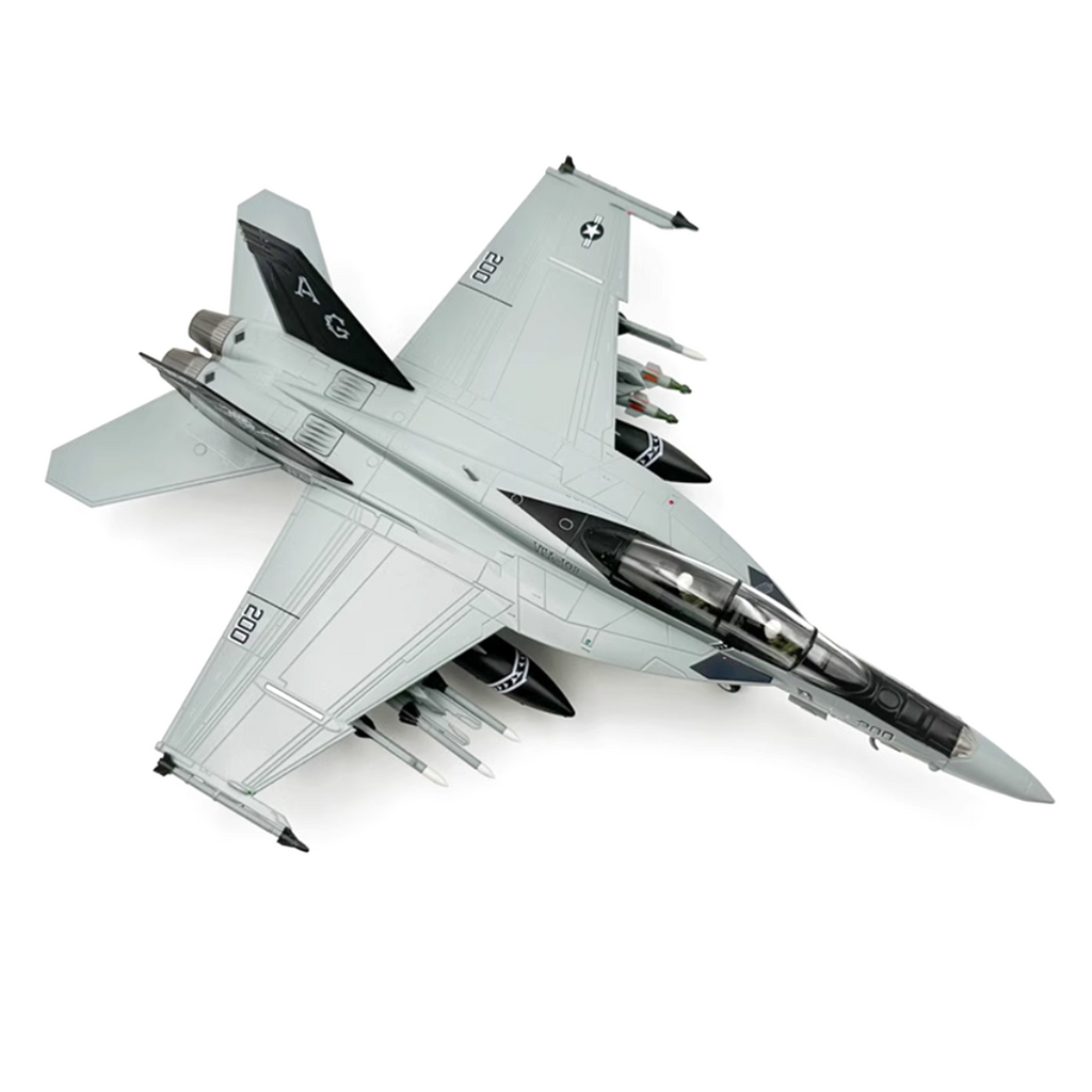 1/72 Scale F/A-18F Super Hornet Fighter Model Alloy Construction H9456