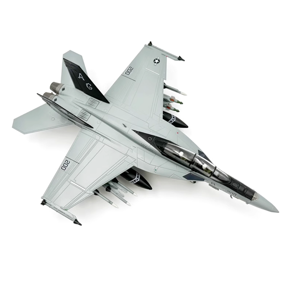 1/72 Scale F/A-18F Super Hornet Fighter Model Alloy Construction H9456