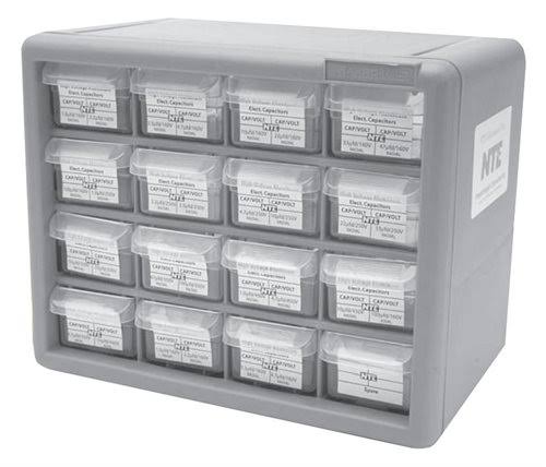 Tantalum Capacitor Kit Assorted Capacitance 10v-50v V172