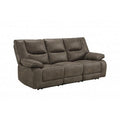 Gray & Black Reclining USB Sofa K92921