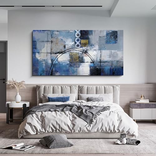 Large Abstract Canvas Wall Art 30x60 H477