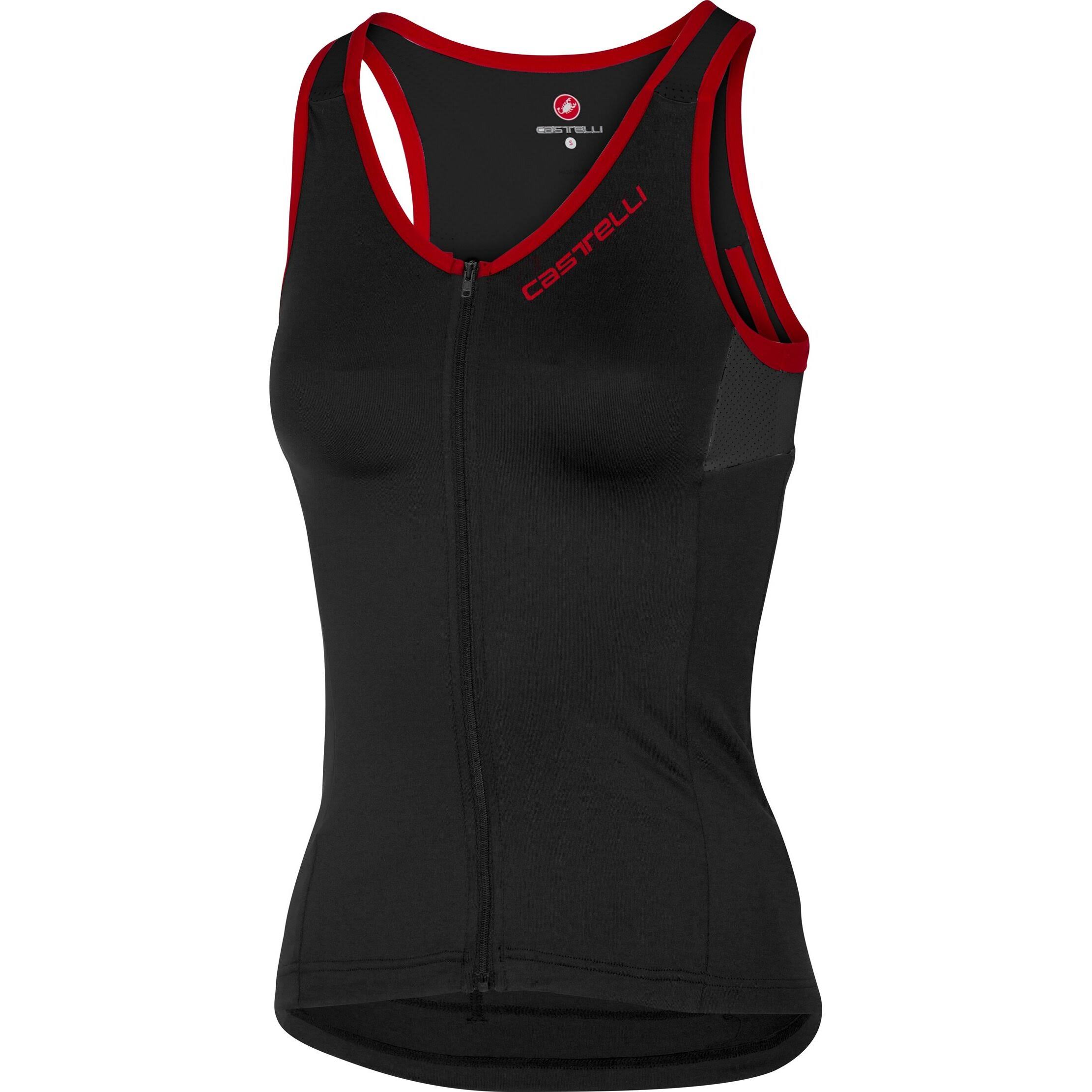 Black Red Solare Top U264431