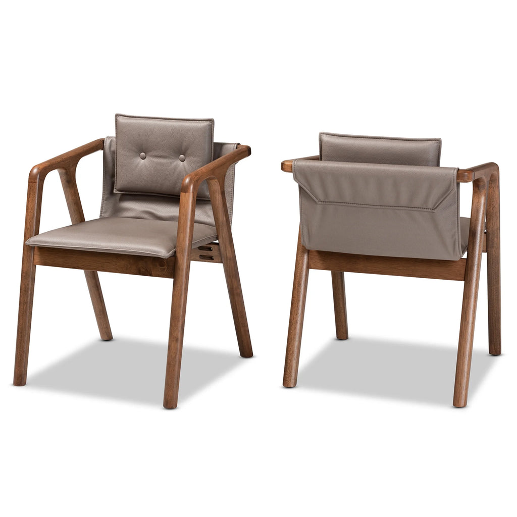 Grey Dining Chair, Set of 2 Z1052