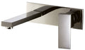 Chrome Wall-Mounted Single-Lever Concealed Washbasin Mixer G728