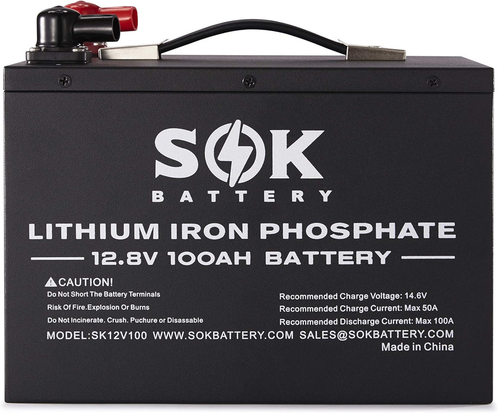 100Ah 12V LiFePO4 Deep Cycle Battery N691089