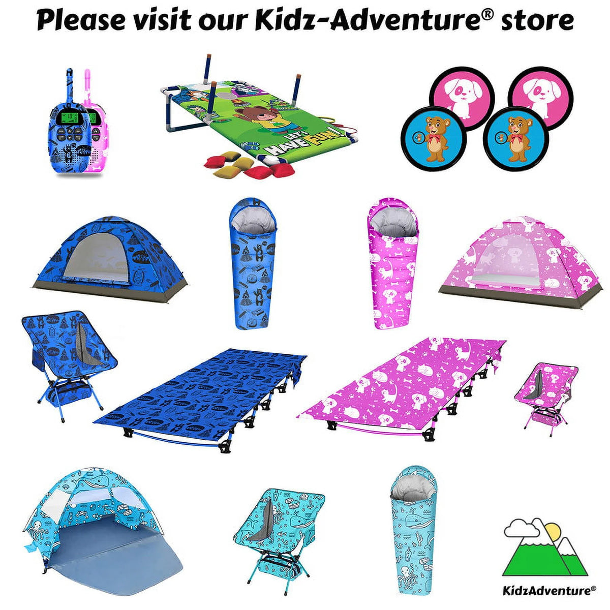 Lightweight Mummy Style Kids Sleeping Bag V638