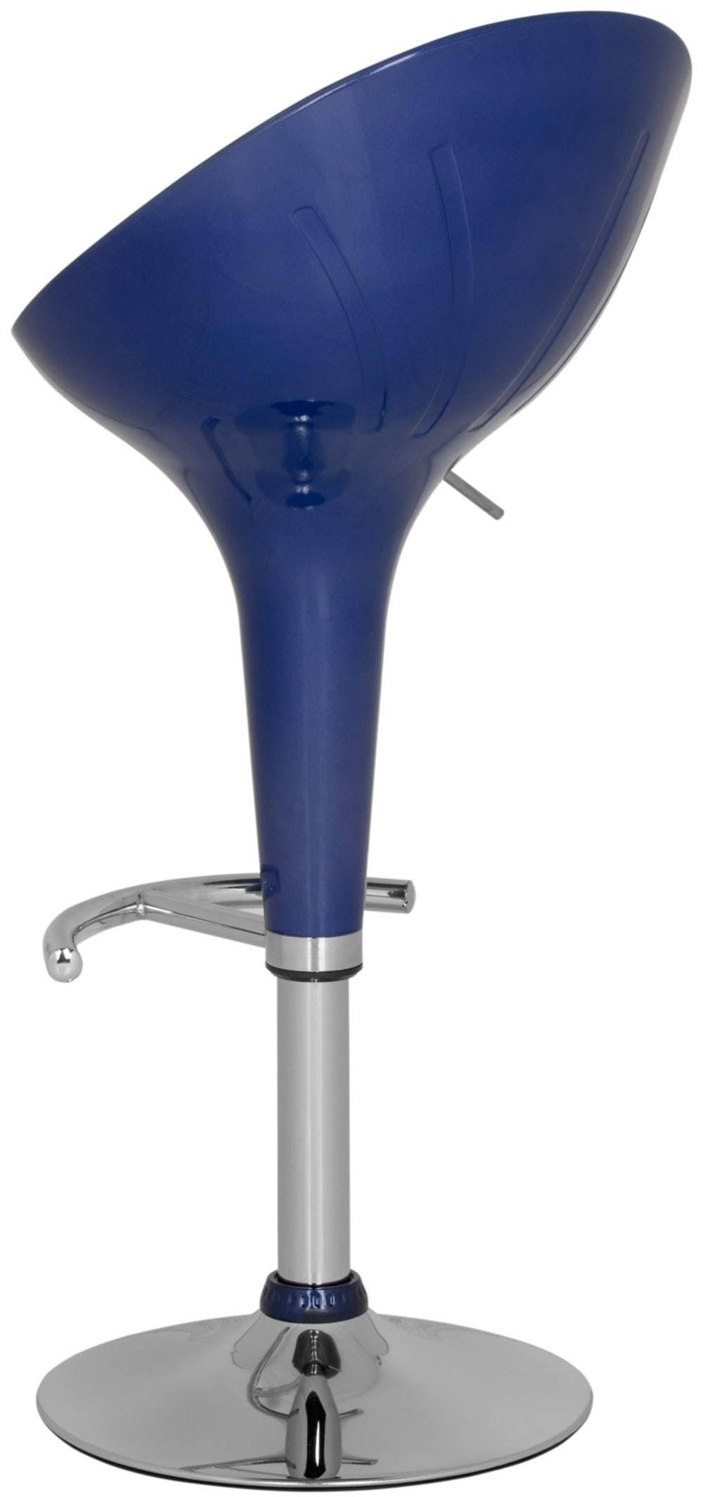 Navy Blue Swivel Bar Stool M317596