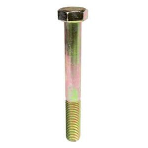 M8 x 35mm Hex Cap Screw Metric Class 10.9 Zinc Yellow Plated Steel (Quantity: 1000 pcs) A145356
