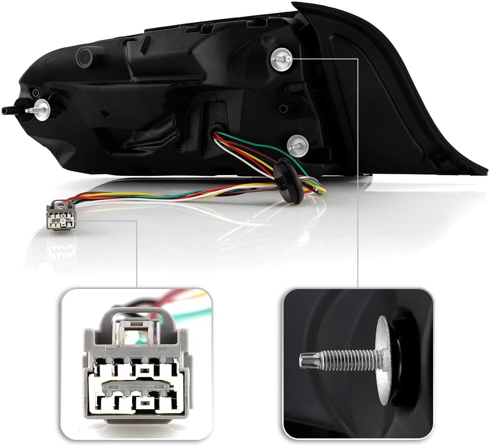 Euro Style LED Tail Lights Pair Left+Right M756