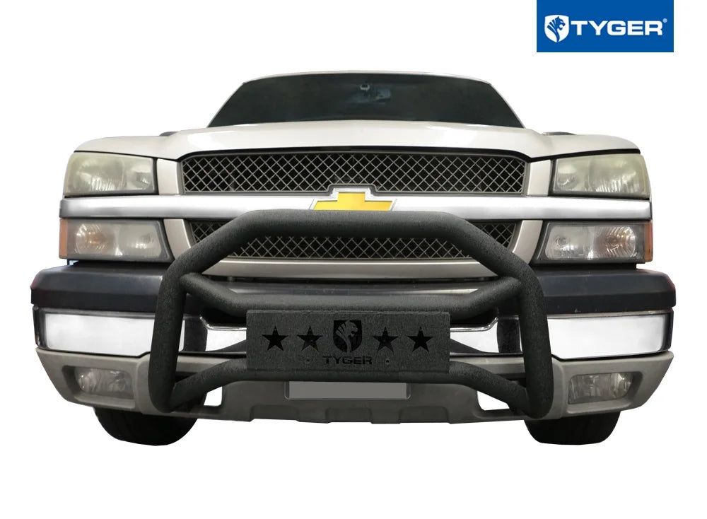 Front Bumper Guard Bull Bar Textured Black G74639