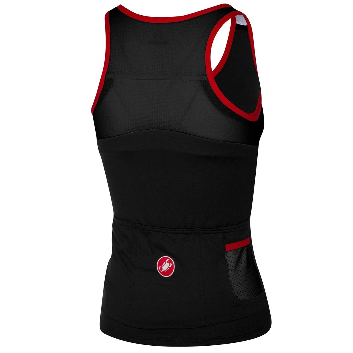 Black Red Solare Top U264431