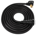 RV Shore Power Extension Cord 50A 36ft 125/250V STW 6AWG/3C+8AWG/1C NEMA SS2-50R Twist Lock Plug NEMA 14-50P J971