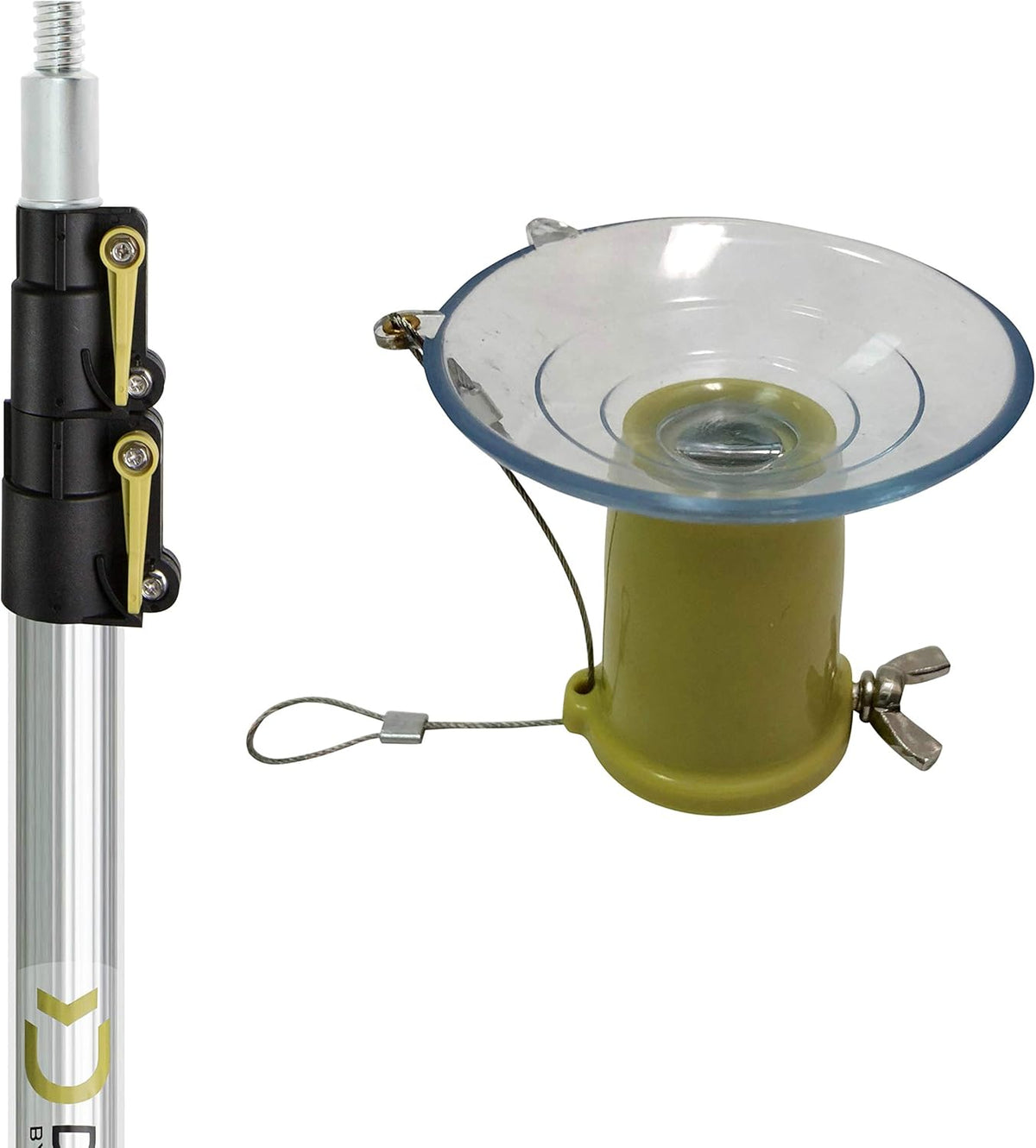 Light Bulb Changer with Telescopic Extension Pole, Suction Cup Style Y2240
