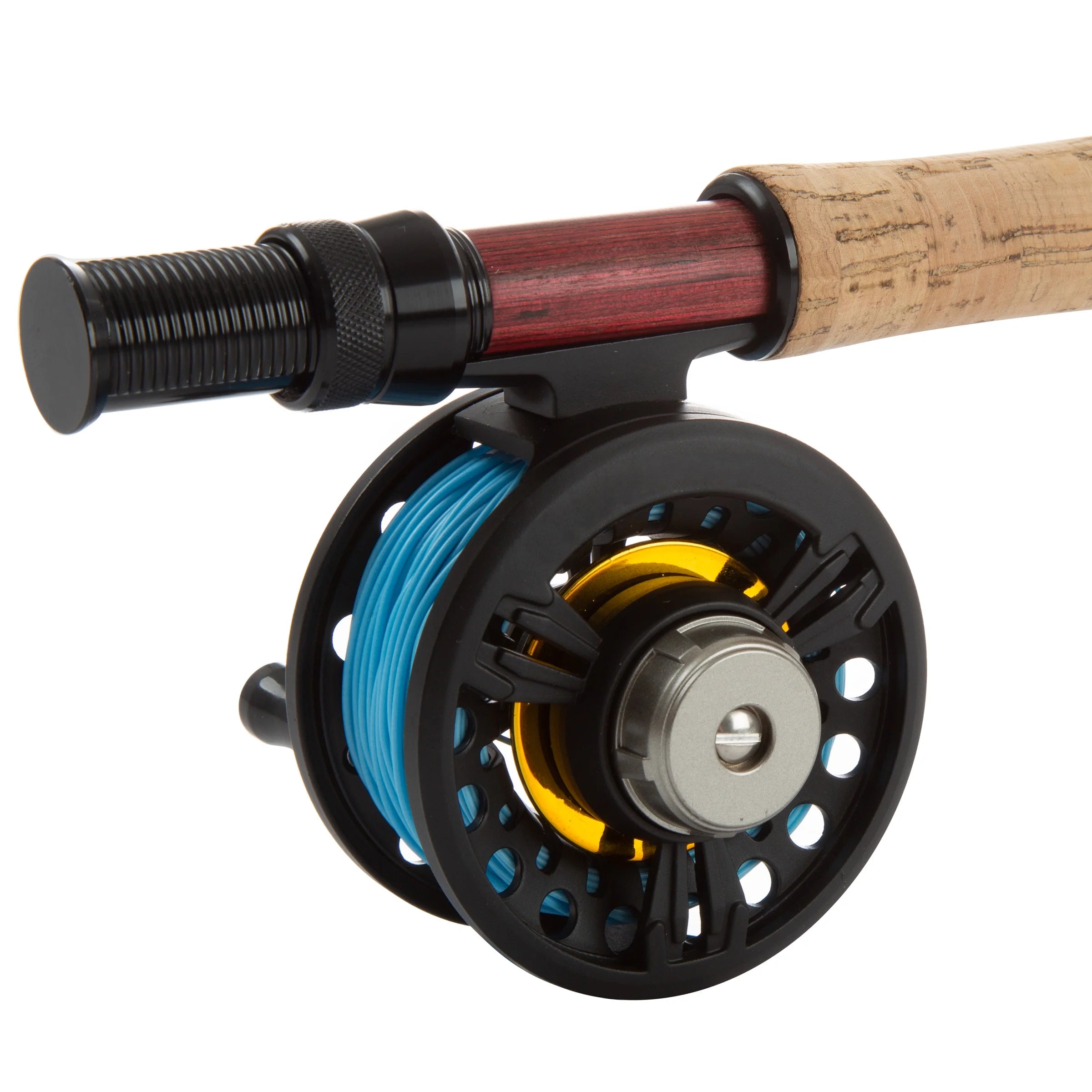 Fly-Fishing Rod & Reel Combo Starter Set with Travel Bag N288787