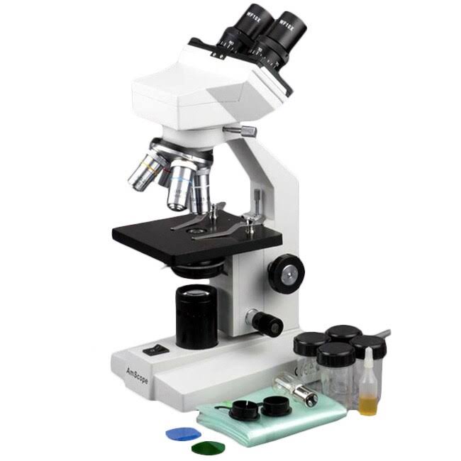 40X-1600X Binocular Compound Microscope with 1.3MP Camera T83532