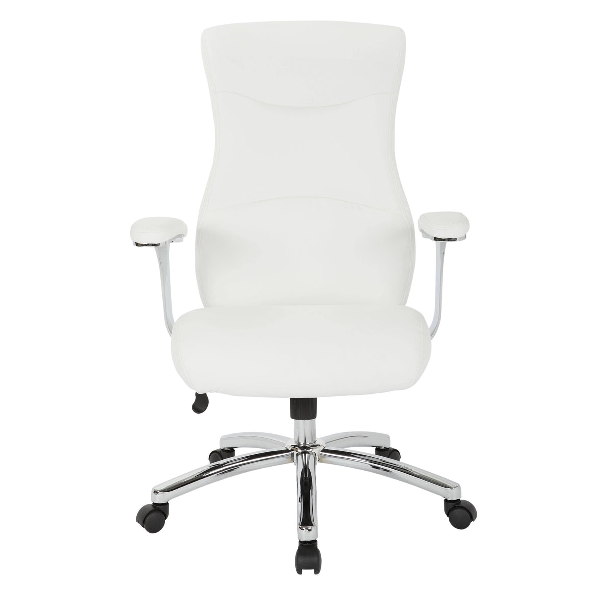 Charcoal High-Back Faux Leather Chair G334249