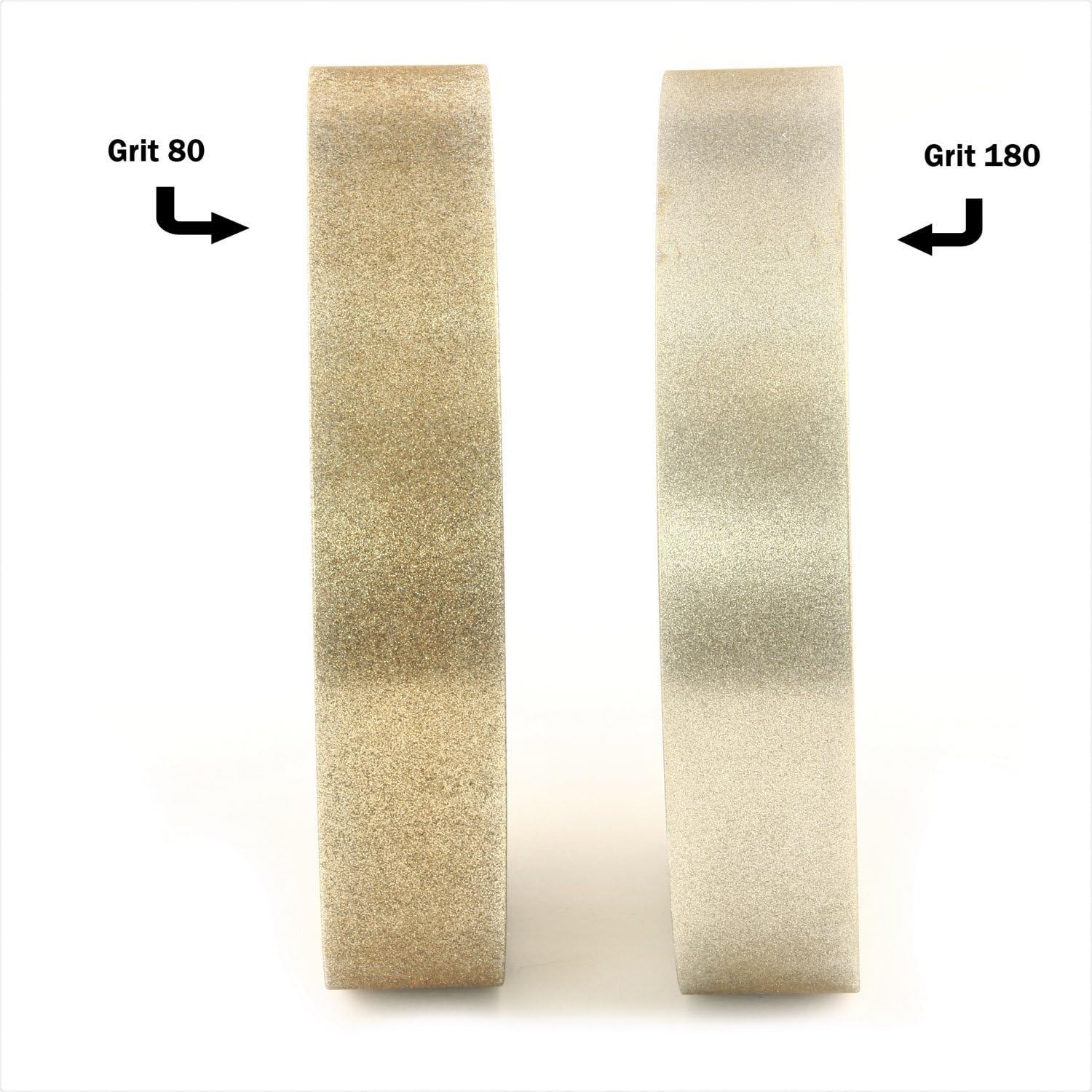 8 CBN Grinding Wheel, 80 Grit, 1.5 Wide, 5/8 Bore C7826