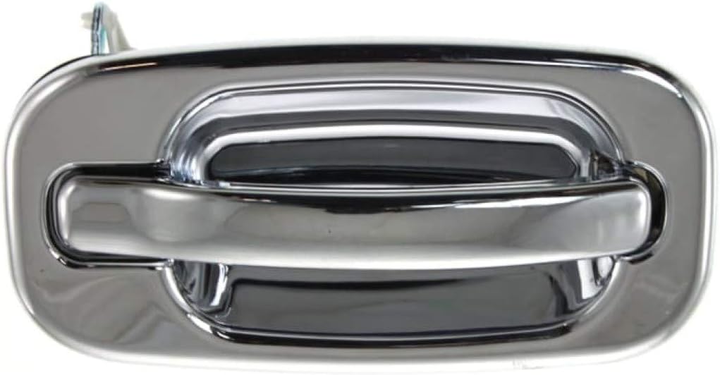 Chrome Exterior Door Handle Front Passenger Side Pack of 2 T852