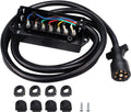 11ft 7-Pin Trailer Connector Wiring Harness with Junction Box L2267