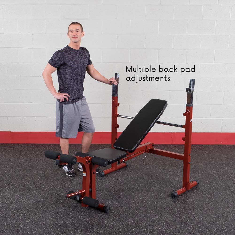 Adjustable Olympic Folding Weight Bench V7458