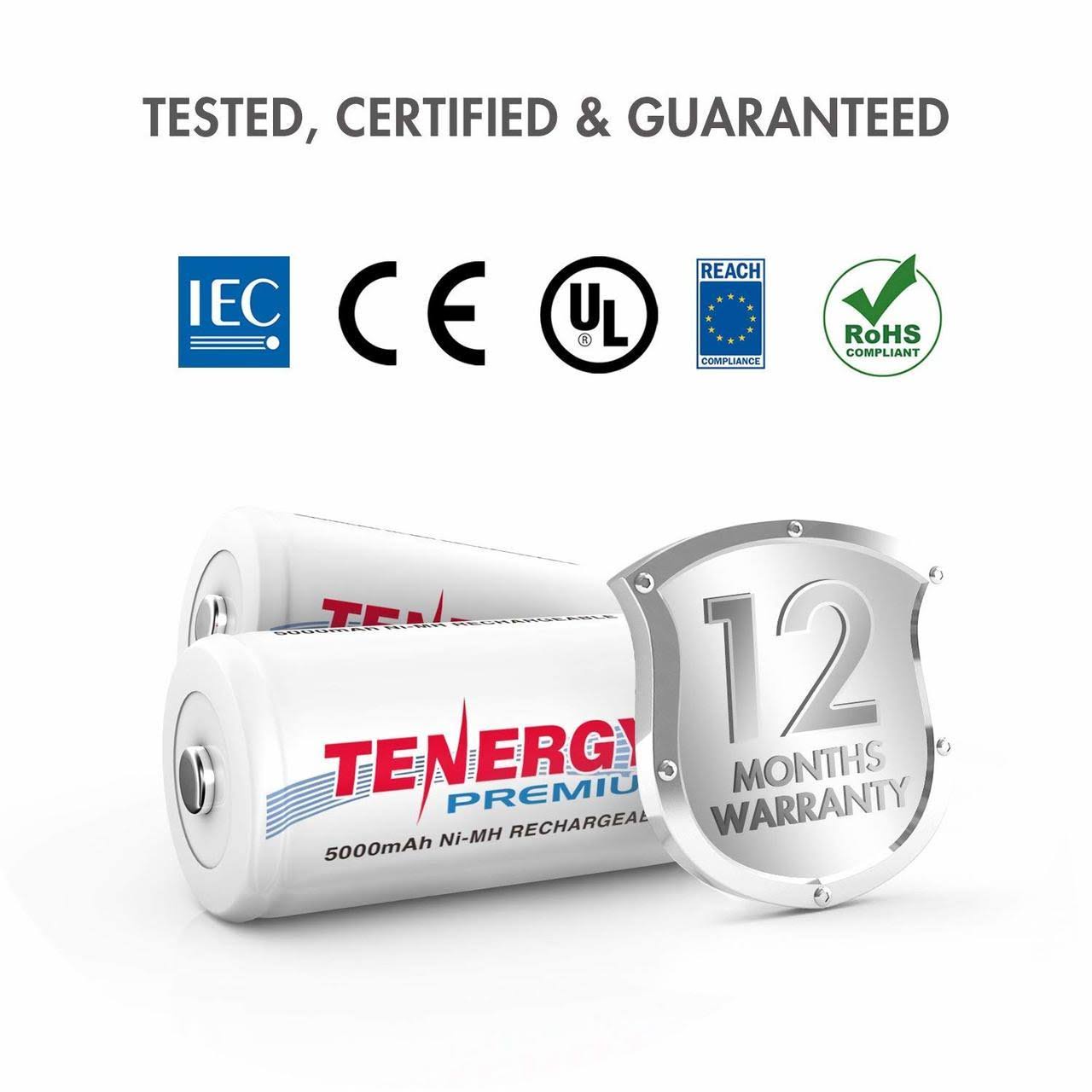 16-Pack NiMH Rechargeable C Size Batteries V457557