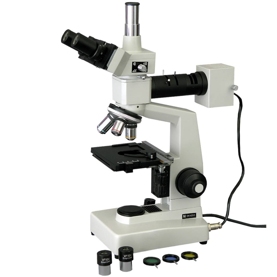Trinocular Metallurgical Microscope 40X-400X E1298