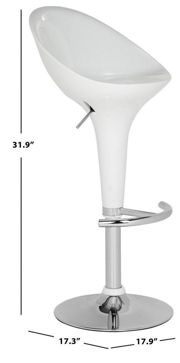 Navy Blue Swivel Bar Stool M317596