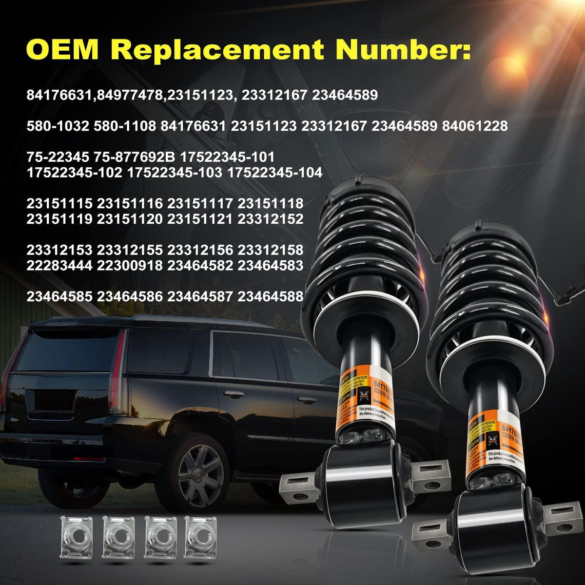 Front Shock Assembly with Magnetic Control J9164