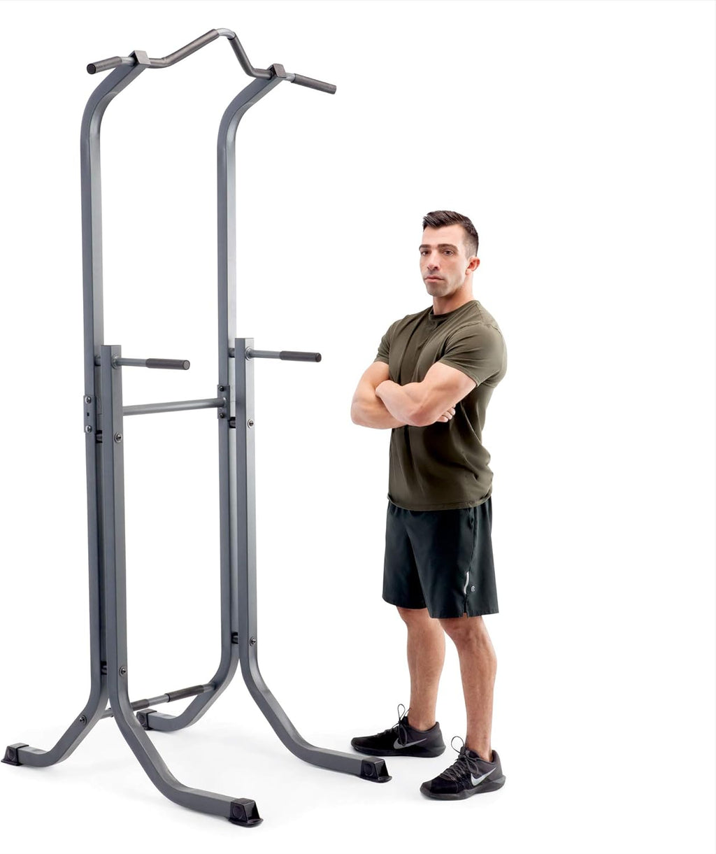 Power Tower Multi-Functional Pull Up Dip Station J590