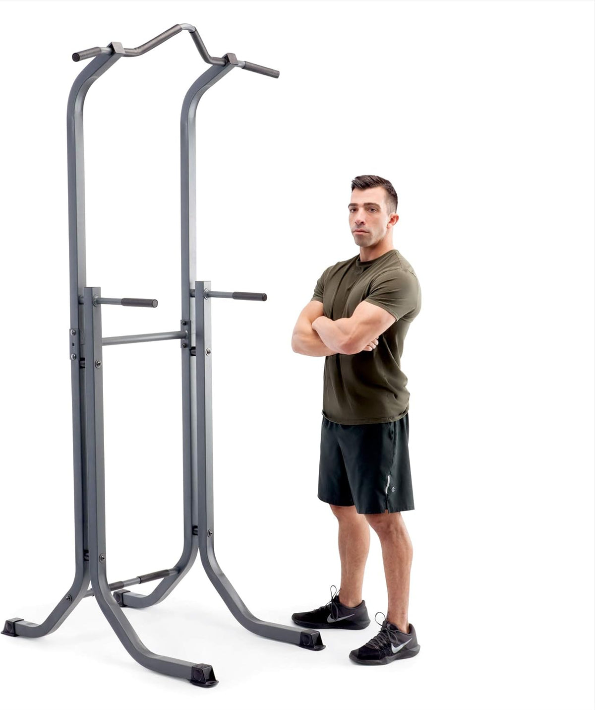 Power Tower Multi-Functional Pull Up Dip Station J590