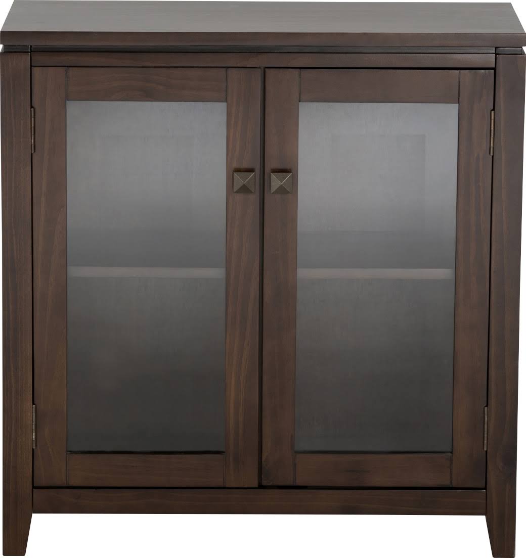 Coffee Brown Low Storage Cabinet T65524