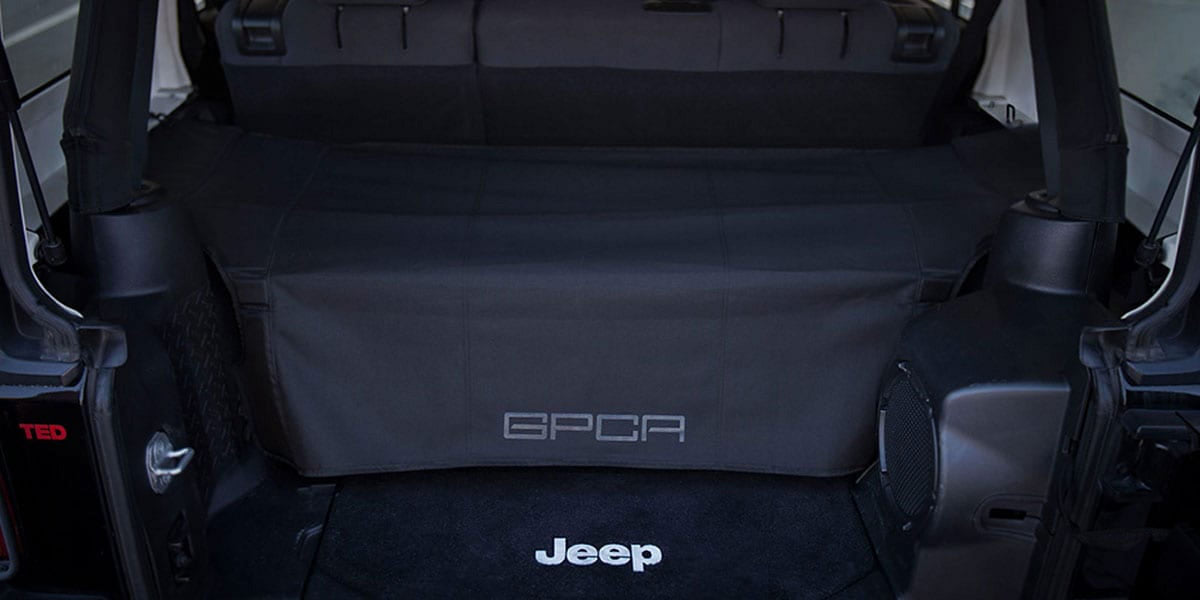 Jeep Wrangler JK 4DR Cargo Cover X370517