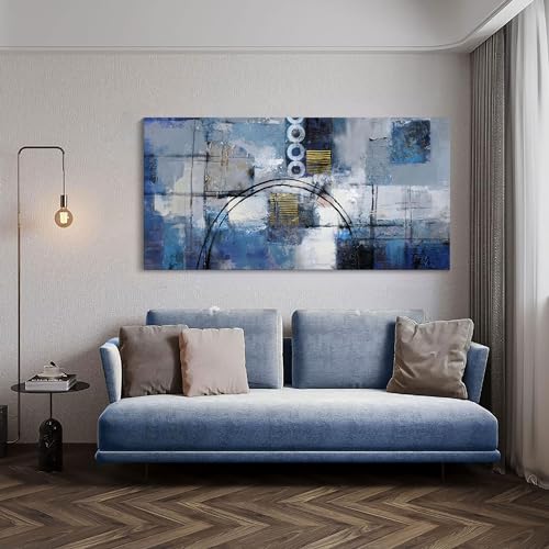 Large Abstract Canvas Wall Art 30x60 H477
