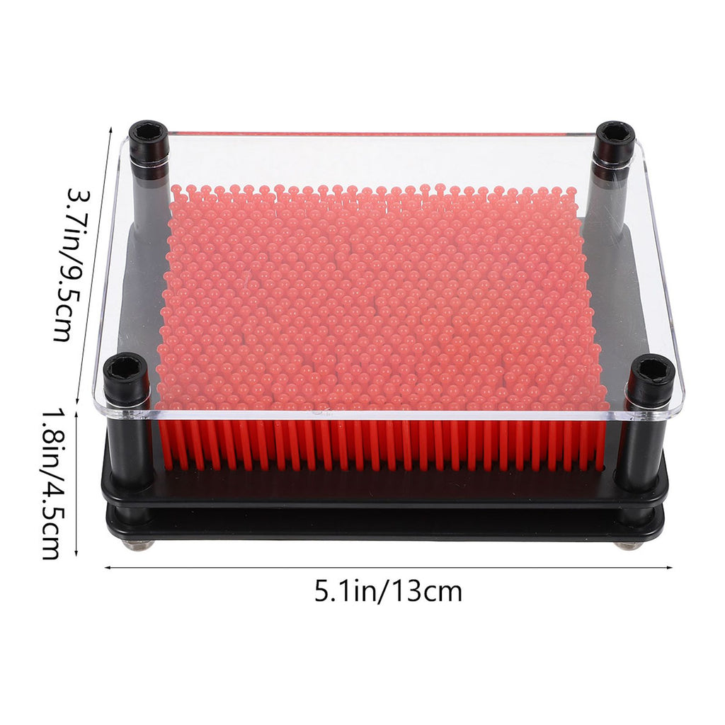 3D Pin Art Toy Plastic Handprint W388223