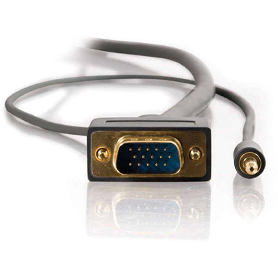 50ft HD15 Monitor Cable with 3.5mm Stereo Audio B660
