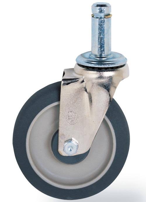 6MPB Stem Casters with Polyurethane Wheels N10756